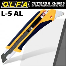 OLFA CUTTER 18MM WITH AUTO LOCK HEAVY DUTY SNAP OFF KNIFE CUTTER